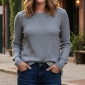 Express Silk - cashmere Gray sweater